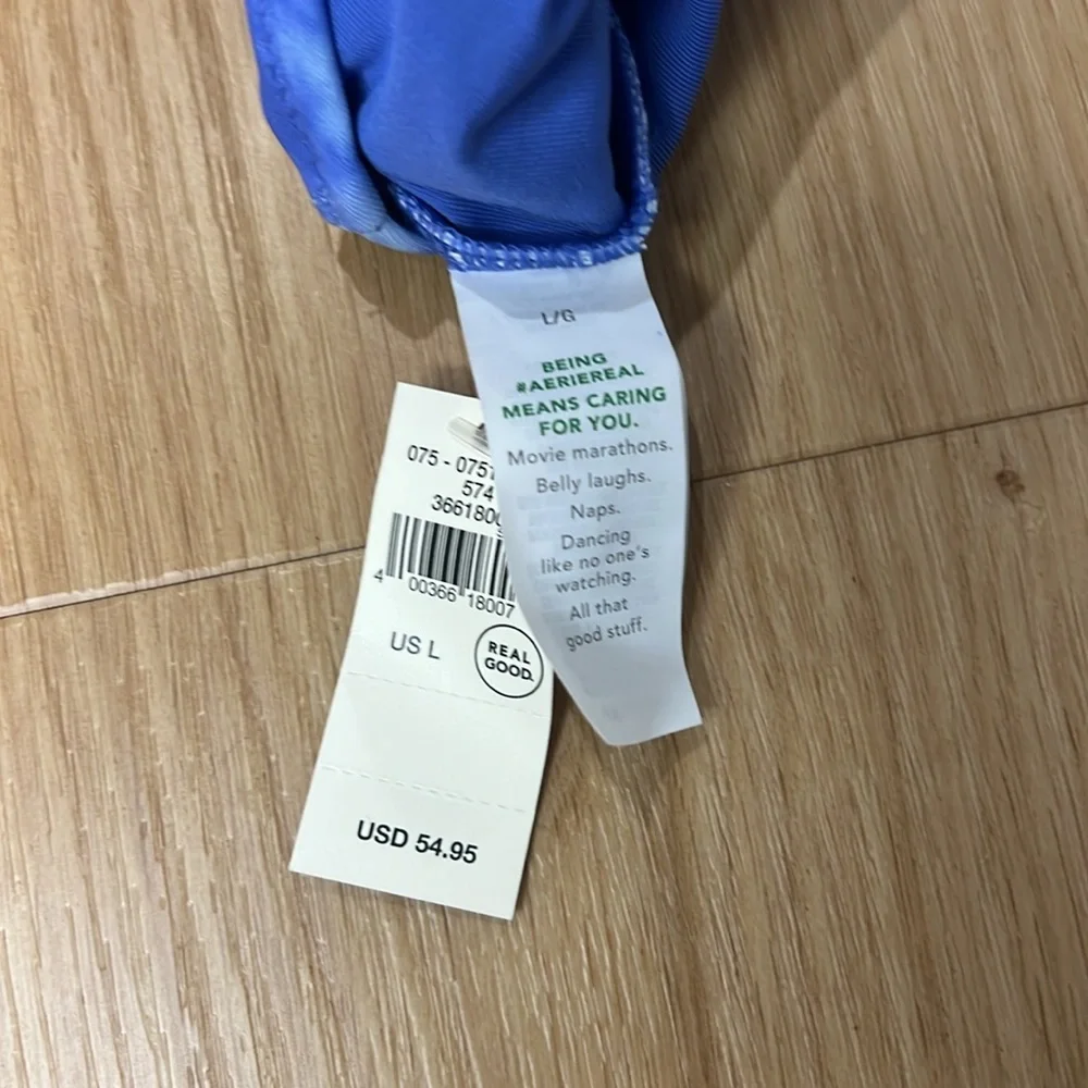 Aerie one piece tie dyed swimsuit sz L - Picture 4 of 4